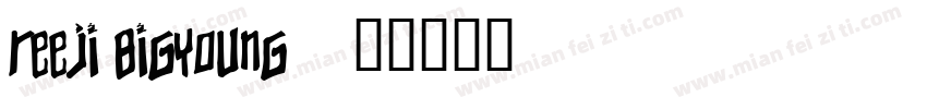 REEJI BigYoung字体转换